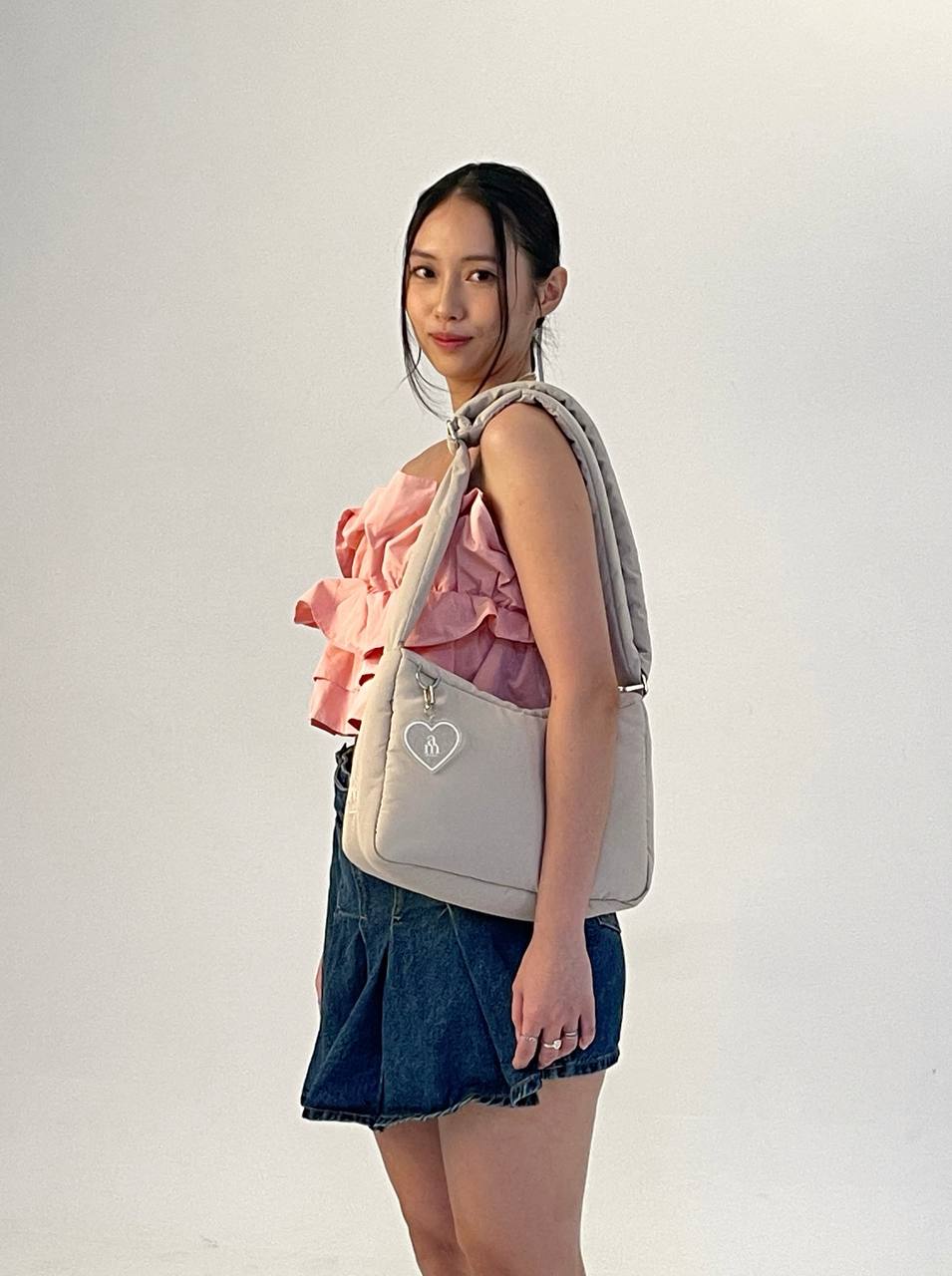 Medium Cozy Puffy Bag V2 - Beige