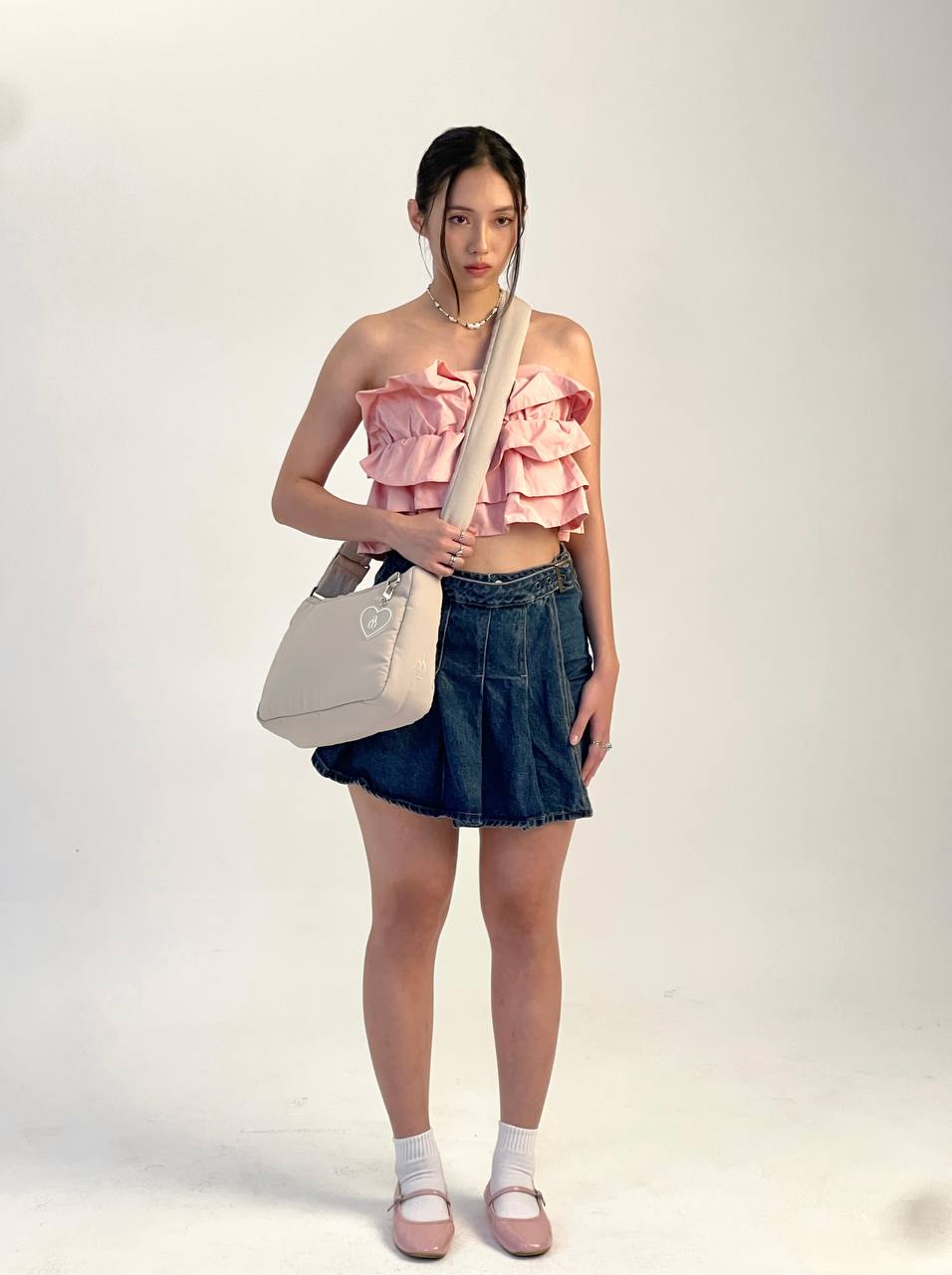 Medium Cozy Puffy Bag V2 - Beige