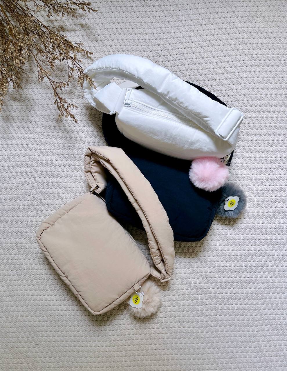 Mini Cozy Puffy Bag & T-shirt Bundle Deal